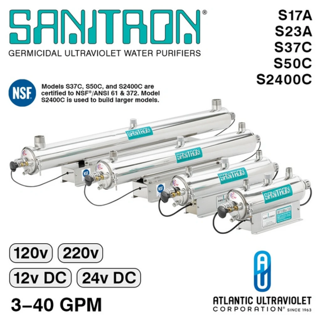 Filtration SANITRON UV Water Purifiers 3-40 GPM - Single Chamber Models 1 ~blog/2025/10/31/screenshot_2025_10_31_at_16_32_38_sanitron_uv_water_purifiers_3_40_gpm__buyultraviolet